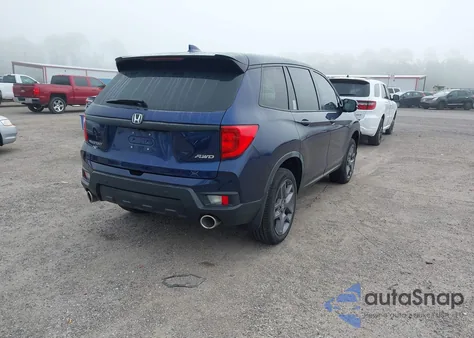 2023 Honda Passport Awd Ex-L из США, поврежденный, VIN 5FNYF8H53PB005589
